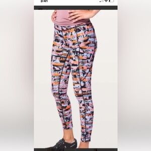 Lululemon fast and free high rise leggings